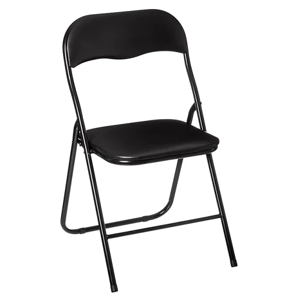 Castorama Chaise Pliante En Métal Noir soldes pas cher 1