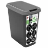 Castorama Poubelle De Tri Noire Sundis Green Bin 25 L meilleur service 7